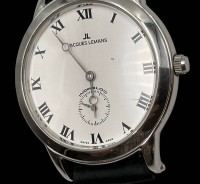 Auktion 361<br>Jacques Lemans Automatik Herren Uhr Nr . 662 Swiss Made, Werk läuft