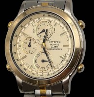 Auktion 361<br>HAU "Ciotizen" Quartz Alarm Chronograph, Werk läuft