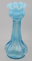 Auktion 361<br>blaue Vase, H-18 cm