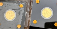 Auktion 361<br>2x Goldmünzen "First Step", -999-,je  1/500 Unze, 1x orig. verschweisst, mit Zertifikat