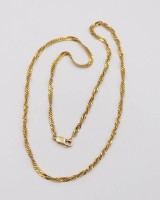 Auktion 361<br>585er GG Kette, 8,8gr., L-47,5cm