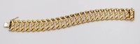 Auktion 361 / Los 1054 <br>750er GG Armband, 27,9gr.,  ca. L-19cm