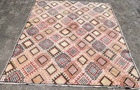 Auktion 361 / Los 13009 <br>grosser, alter , dünner Teppich, 284x230  cm