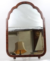 Auktion 361<br>schöner Tischspiegel wohl um 1900, ca. 44,5 x 30cm