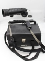 Auktion 361<br>TAIR-3-Phs 4,5/300 Teleobjektiv, Exaktar 1:2.8 und  Pistolengriff und Anschlagschaft, mit Zubehör, im Koffer