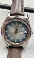 Auktion 361<br>Dugena-Matic Automatik-Herrenuhr, 25 Rubis, Swiss, Werk läuft, 70-er J.