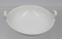 Auktion 361<br>Henkel-Schale, KPM Berlin, Weißporzellan, ca. H-5,5cm D-13cm