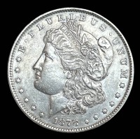 Auktion 361<br>Silberdollar 1878, USA, D-ca. 38 mm, 26,6 gr, Silber-900-