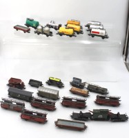 Auktion 361<br>25x div. Güter-.Waggons, Märklin, H0