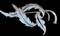 Auktion 361<br>Silbernadel-925-, L-ca. 5,8 cm, 6,2 gr.