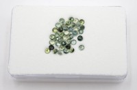 Auktion 361<br>Konvolut div. austral. Saphire, zus. ca. 4,3ct