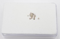Auktion 361<br>kl. Konvult div. kl. Brillanten/Diamanten, zus. 0,24ct