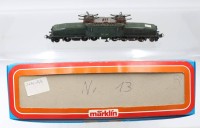 Auktion 361<br>Märklin H0 3056 Krokodil SBB grün, guter Zustand, orig. Karton, Funktion nicht geprüft