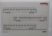 Auktion 361<br>Märklin 42993 Wagen-Set IC 3tlg. Südwind NEU Spur H0, OVP, guter Zustand