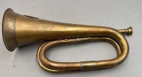Auktion 361<br>Messing Signalhorn, L-28 cm, leichte Gebrauchsspuren