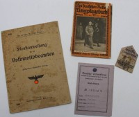 Auktion 361<br>4 Teile aus der Zeit des 3. Reiches, Altersspuren
