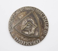 Auktion 361<br>Medaille für besondere Leistungen der Heeresoffizierschule III München, D-6cm