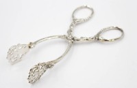Auktion 361<br>Zuckerzange, 800er Silber, 47,5gr., L13cm
