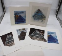 Auktion 361<br>6x Kunstdrucke, H.Rauthe o.ä., je BG 30 x 24cm