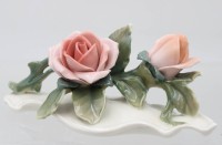Auktion 361<br>Tischblüten, ENS, Volkstedt, ca. H-6,cm B-16cm