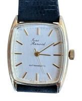 Auktion 361<br>vintage  Armbanduhr "Ives Renoid" Swiss made, Handaufzug, Werk läuft, Lederabnd, gter Zustand