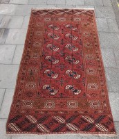 Auktion 361 / Los 13038 <br>dünner Orient-Läufer,  110x210 cm
