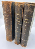 Auktion 369<br>3 Grossb&auml;nde "Hochland" gebundene  Monatzeitschrift f&uuml;r  alle Gebiete der Wissenschaft&amp;Kubst/Literatur, , 1917/1918