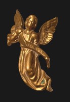 Los 15001 <br>massiver kl. Bronze/Messing Engel, H-9 cm