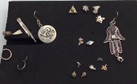 Auktion 362 / Los 1034 <br>19x div. kleine Ohrstecker mit 2 Ohrhänger, wohl alle Silber