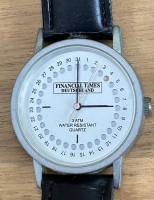 Auktion 362<br>Quartz Werbeuhr "Financial Times Deutschland" NG