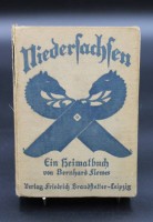Niedersachsen - Ein Heimatbuch, Bernhard Flemes, 1915, Alters-u. Gebrauchsspuren