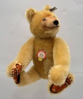 Auktion 362<br>Steiff Teddy "Dicky" komplett und guter Zustand, Druckstimme, H-32 cm