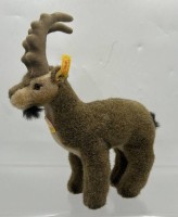 Los 12015 <br>gr. Steiff Steinbock "Rocky" , komplett Nr. 070 990, H-30 cm