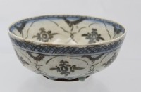 Los 15505 <br>Schale, China, wohl 18./19. Jhd., Altersspuren, H-8cm D-18cm