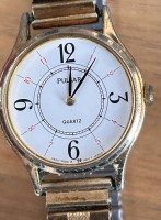Auktion 362 / Los 2041 <br>Quartz DAU "Pulsar" mit Doublee-Zugband