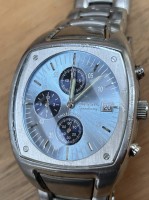 Auktion 362<br>Quartz HAU "Fossil" Blue Speedway, Chronometer, sehr guter Zustand, Werk nicht geprüft (NG)