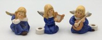 Auktion 362<br>3x  Goebel-Weihnachtsengel, 1x Flügel abgebrochen