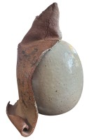 Auktion 362<br>gr. Kunstkeramik Vase, gemarkt,  Handarbeit, H-23 cm