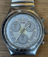 Auktion 362<br>Quartz HAU "Swatch" 1995, swiss, Zugband, Tragespuren, NG