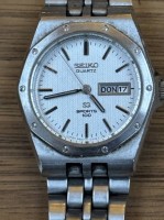 Auktion 362<br>Seiko Quartz DAU Sports 100, orig. Band, NG