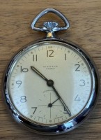 Auktion 362<br>mechan. HTU "Kienzle" 7 Jewels, Werk läuft
