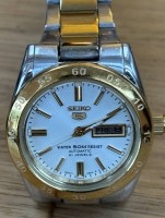 Auktion 362<br>Seiko 5 Automatik Damenuhr, 21 Jewels, Werk läuft