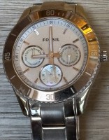 Auktion 362<br>Fossil ES2859 Stella DAU  Stainless Steel Analog Rose Gold Dial , Quartz, optisch gut erhalten. NG