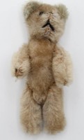 Los 12046 <br>kl. Teddy, Schuco, &auml;lter, Metallk&ouml;rper, ca. H-9cm