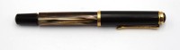Los 16032 <br>Kolbenf&uuml;ller, Pelikan, 585er GG Feder, Kappe monogrammiert, Gebrauchsspuren
