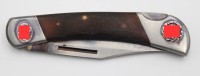 Auktion 362 / Los 7026 <br>Taschenmesser mit Hoheitszeichen und Runen, Replica, L-ca. 22,5cm