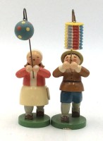 Auktion 362 / Los 14508 <br>3x Lampion-Kinder "WuK" H-ca. 11 cm