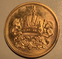 Los 6051 <br>Medaille "Elisabeth, Kaiserin..." 1837-1898, D-3,6 cm, vergoldet