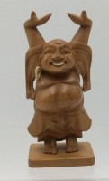 Auktion 362 / Los 15526 <br>Holzschnitzerei "Hotei" H-11 cm