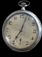 Auktion 362 / Los 2130 <br>gr. flache HTU, Werk läuft, D-5 cm